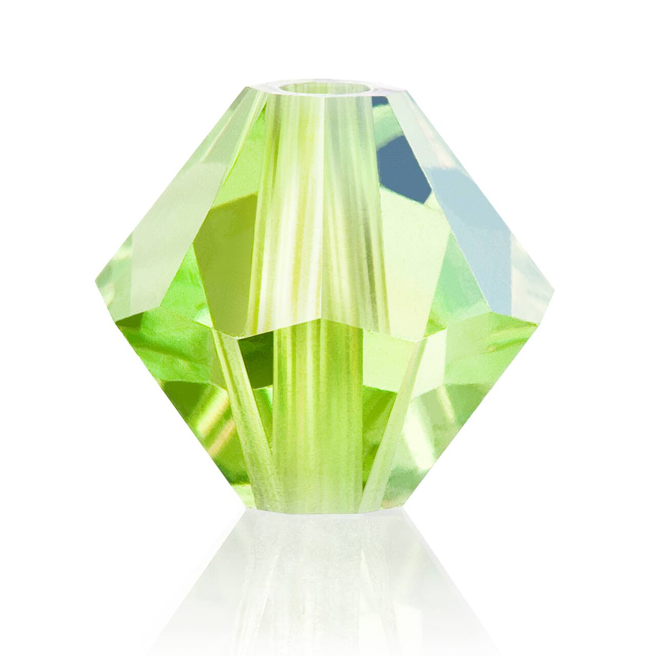 John Bead PRECIOSA 6mm Czech Crystal Bicone Beads, 36ct.